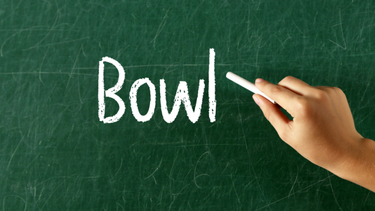 Qual o significado de bowl em inglês?